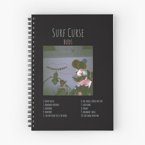 Item preview, Surf Curse Buds Album Tracklist Logo designed and sold by LundyJered8.