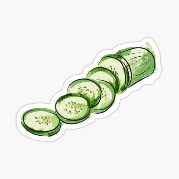 Item preview, chopped cucumber designed and sold by kim tang.