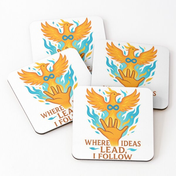 Item preview, Where Ideas Lead I Follow designed and sold by Exponential TOM.