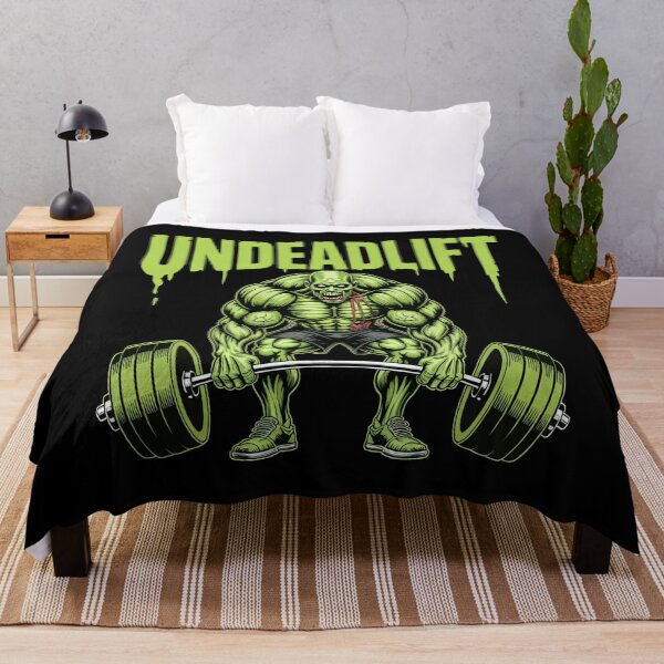 Artikelvorschau, Undeadlift Zombie Gym Deadlift Horror Art entworfen und verkauft von Parkerzz.