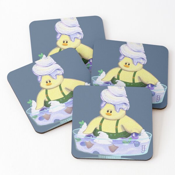 Item preview, Blueberry Parfait Duck designed and sold by ArtistEmFae.