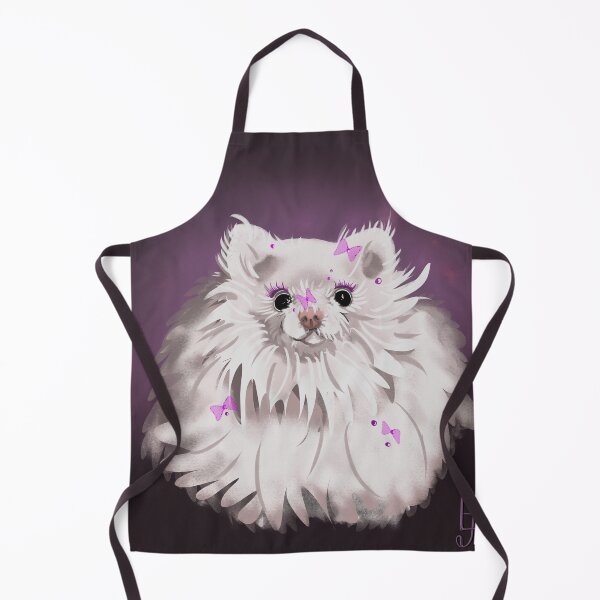 Item preview, Cute Butterfly Pomeranian Dog designed and sold by ArtistEmFae.