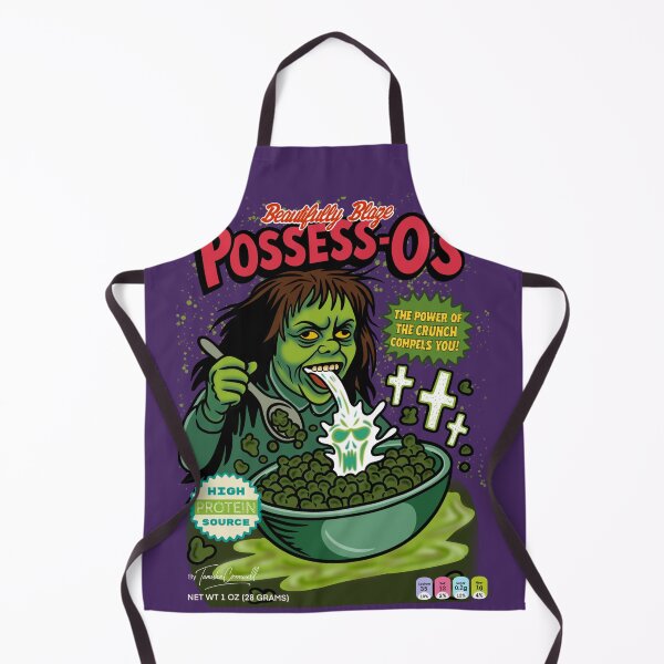 Item preview, Possess-O’s – Exorcist Horror Cereal Art | Creepy Cute Breakfast Parody designed and sold by October Forever.