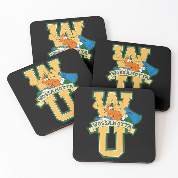 Item preview,  Rocky And Bullwinkle Wossamotta U Logo Graphic designed and sold by aleteovdatz.