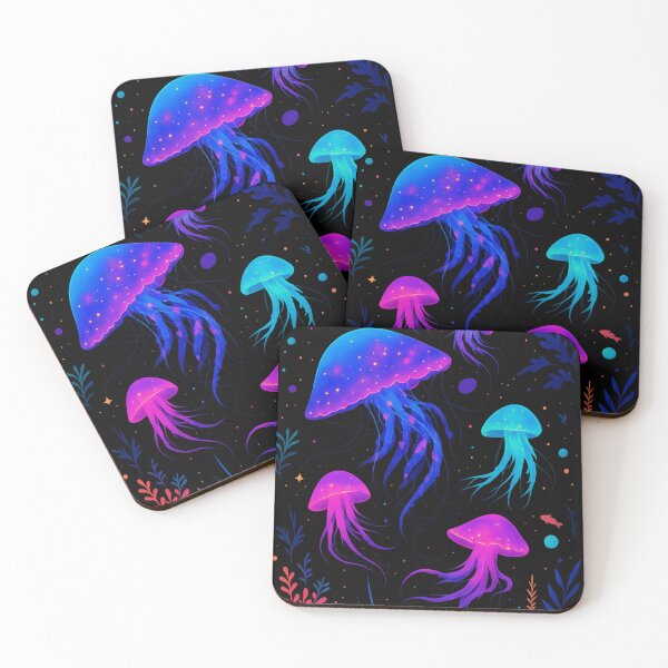 Item preview, Jellyfish Bioluminescent Wiggle Parade designed and sold by SabaMirzique.