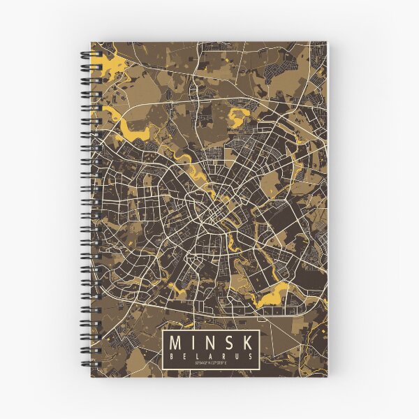 Item preview, Minsk City Map of Belarus - Pastel designed and sold by deMAP.