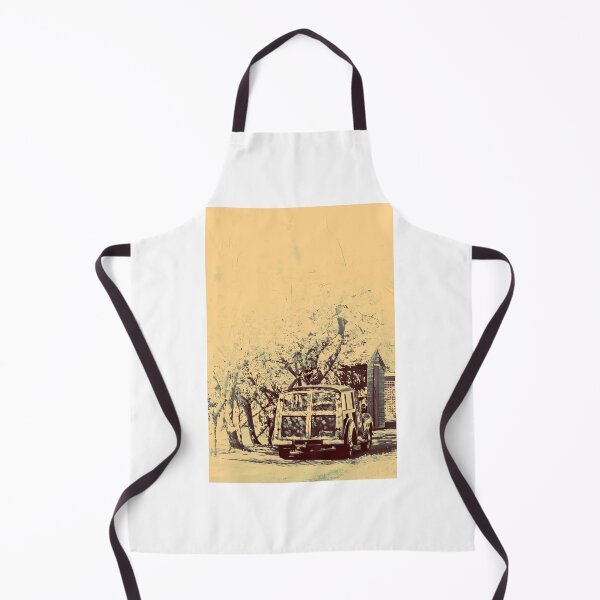 Item preview, Back--White-Morris-Minor-1000-Traveller designed and sold by MonicaThieled.