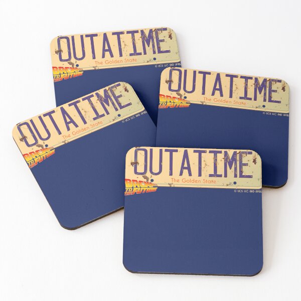 Item preview, Back-To-The-Future---License-Number-Plate---Time-Machine-Car designed and sold by MonicaThieled.