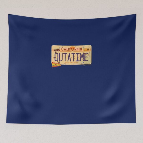 Item preview, Back-To-The-Future---License-Number-Plate---Time-Machine-Car designed and sold by MonicaThieled.