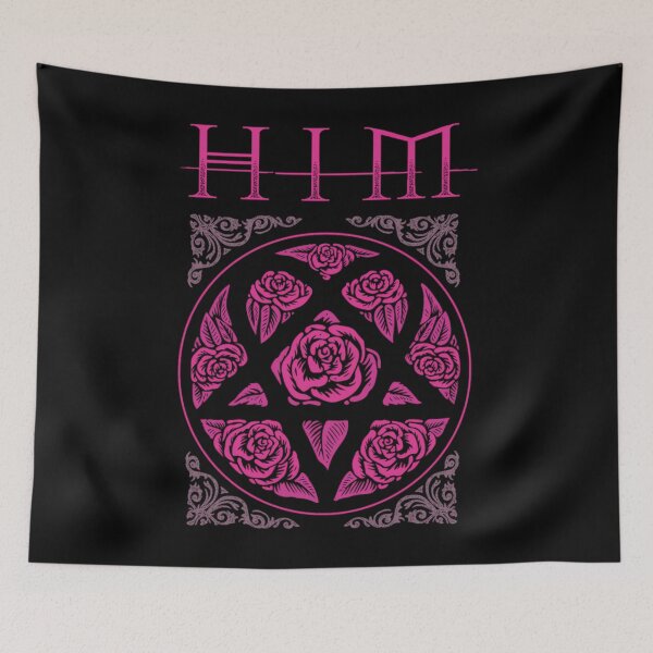 Item preview, Heartagram Him Band Tee Heartagram Tee Pink Him Band Logo designed and sold by esslerlarrie1.
