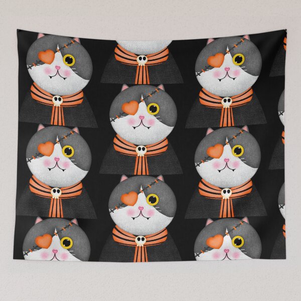 Item preview, Wizard cat Halloween designed and sold by Puifai2489.