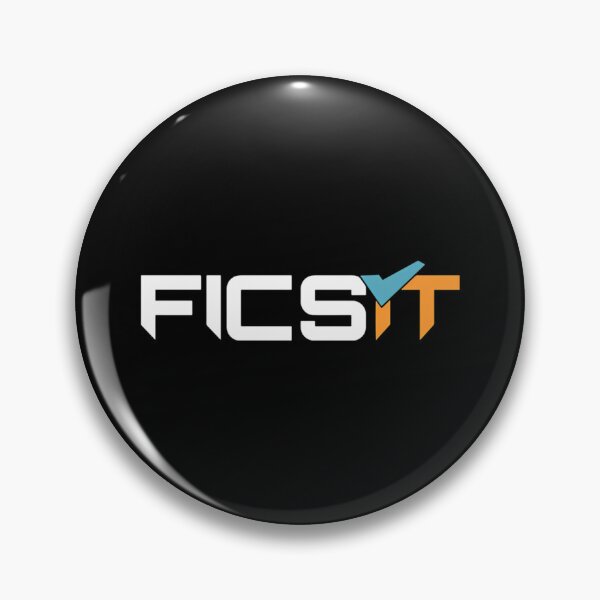Item preview, Ficsit Satisfactory Logo designed and sold by aleteovdatz.