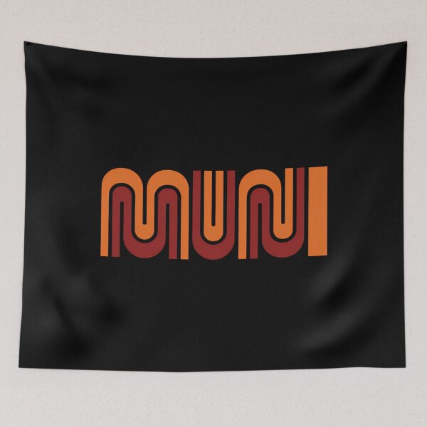 Item preview, Muni Vintage Bus Logo designed and sold by aleteovdatz.