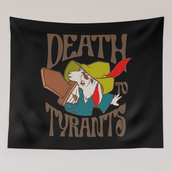 Item preview, Retro 70S Skippy Rabbit Death To Tyrants designed and sold by AmericaStroman.