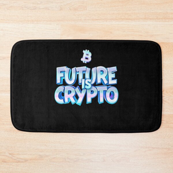 Item preview, Bitcoin Future Is Crypto Graffiti Artwork designed and sold by RadDeck.