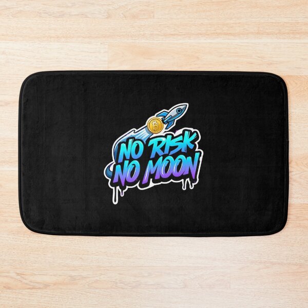 Item preview, Bitcoin No Risk No Moon Graffiti Design designed and sold by RadDeck.