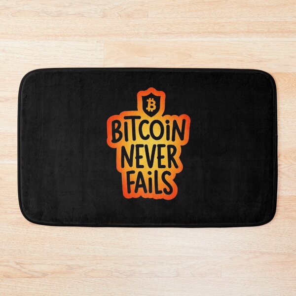 Item preview, Bitcoin Never Fails Urban Graffiti Design designed and sold by RadDeck.