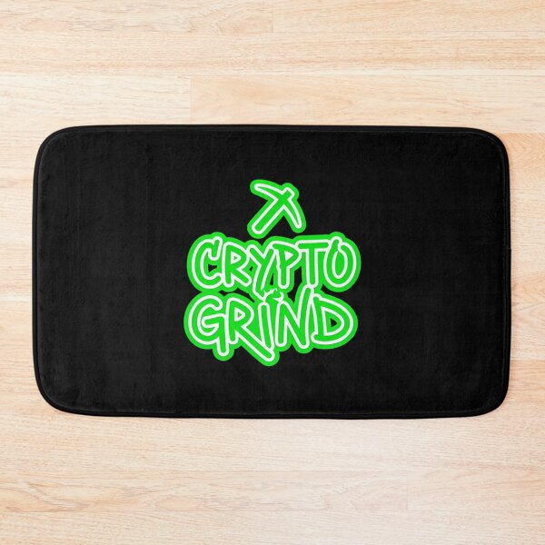 Item preview, Bitcoin Crypto Grind Graffiti Artwork designed and sold by RadDeck.