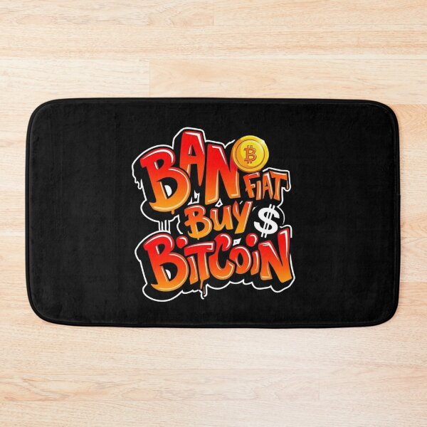 Item preview, Bitcoin All In On Bitcoin Graffiti Artwork designed and sold by RadDeck.