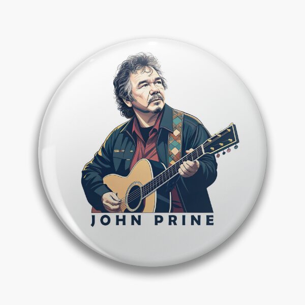 Item preview, John Prine in Spite of Ourselves, Vintage Retro Style designed and sold by graphic-genie.