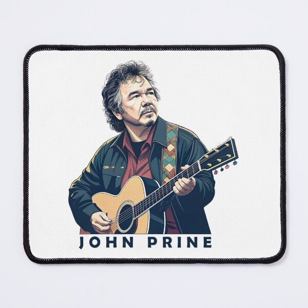 Item preview, John Prine in Spite of Ourselves, Vintage Retro Style designed and sold by graphic-genie.