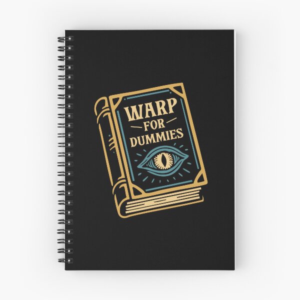 Item preview, Warp for Dummies Book Funny Wargaming designed and sold by pixeptional.