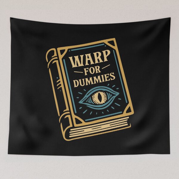 Item preview, Warp for Dummies Book Funny Wargaming designed and sold by pixeptional.