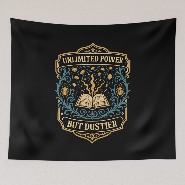 Item preview, Unlimited Power But Dustier Funny Wargaming designed and sold by pixeptional.