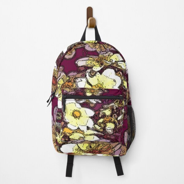 Item preview, flowerbed draw abstract floral art design designed and sold by SmashingDeals.