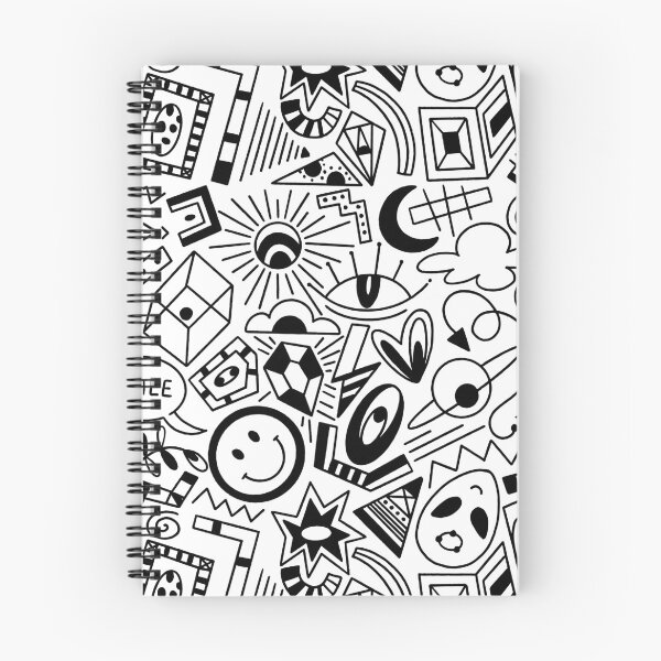 Item preview, Miscellaneous Doodles Shapes Pattern designed and sold by Farissa Designs.