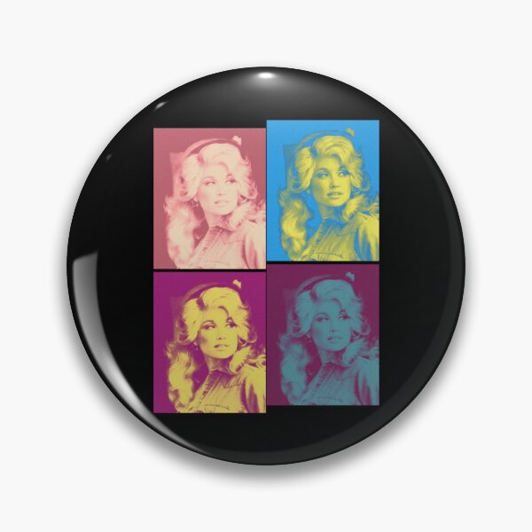 Item preview, Dolly Parton Four Colors Retro 80S  designed and sold by KulumiAtelier.