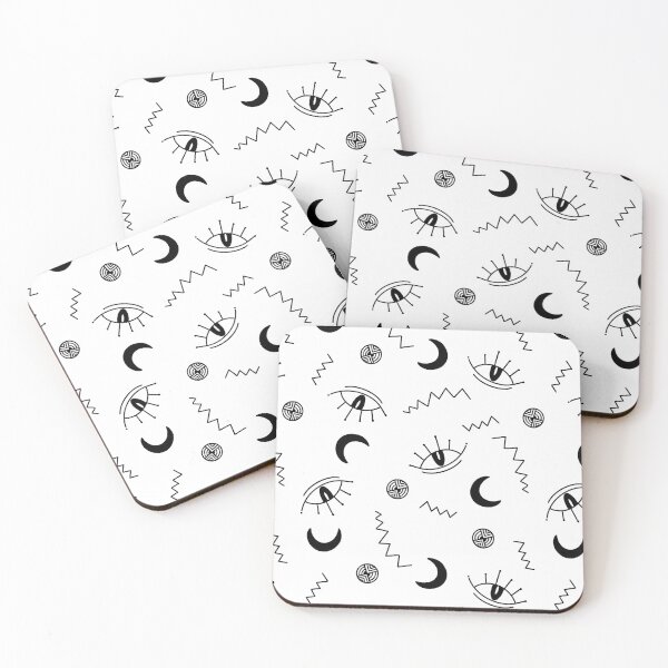 Item preview, Spiritual Cosmic Symbols Pattern designed and sold by Farissa Designs.