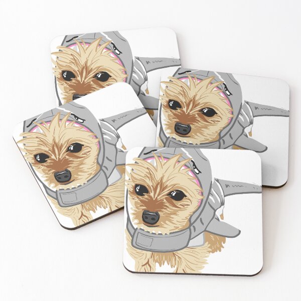 Item preview, SharkBoy: Adorable Yorkshire Terrier in Shark Suit designed and sold by Nerdy Kitten LLC.