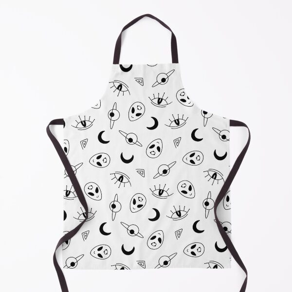 Item preview, Cosmic Space Alien Face Pattern designed and sold by Farissa Designs.