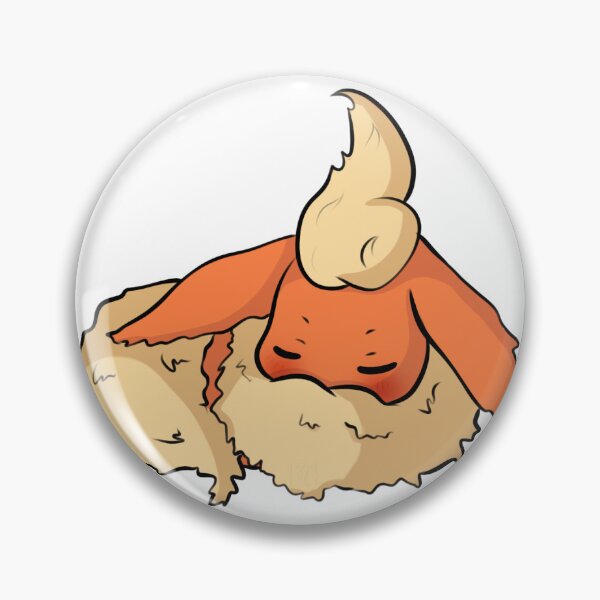Item preview, Sleepy Chibi Fire Fox designed and sold by kjmastersart.
