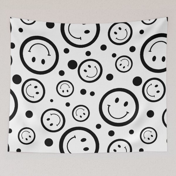 Item preview, Smiley Round Face Pattern designed and sold by Farissa Designs.