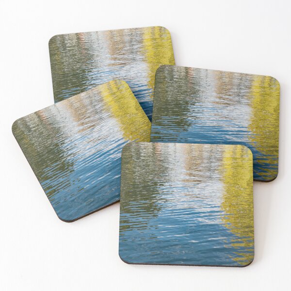 Item preview, Mesmerizing Autumn Patterns- Glossy Blues and Yellows designed and sold by Georgia Mizuleva.