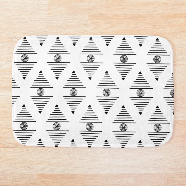 Item preview, Patrón abstracto de formas triangulares aztecas designed and sold by Farissa Designs.