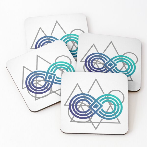 Item preview, Geometric Infinity Design   (opzione alternativa: Infinite Loop Abstract) designed and sold by vincentfz1.