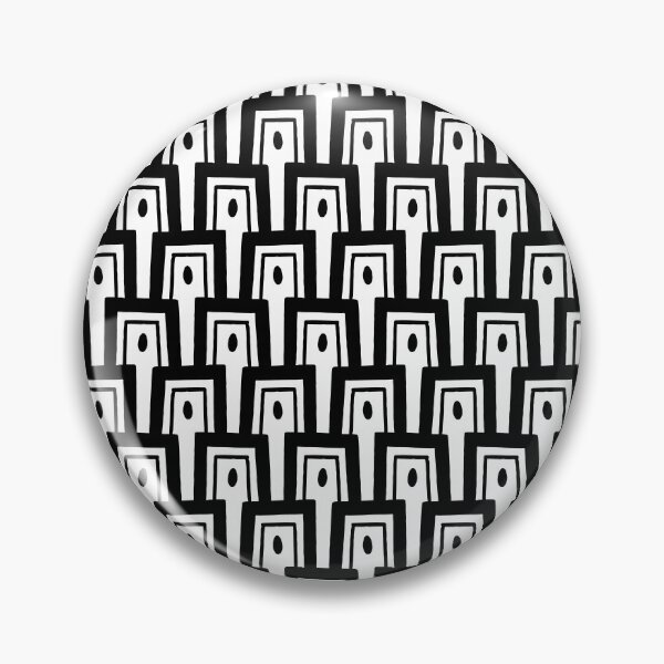 Item preview, Geometric Overlapping Shapes Pattern designed and sold by Farissa Designs.