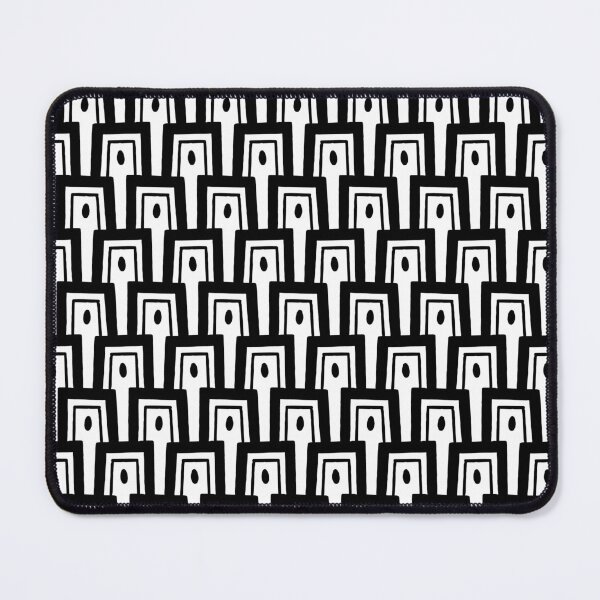 Item preview, Geometric Overlapping Shapes Pattern designed and sold by Farissa Designs.