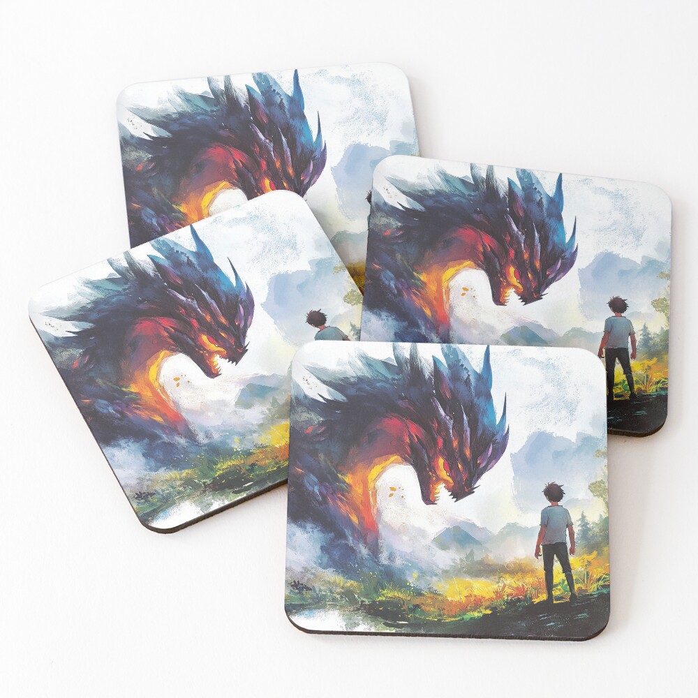 Item preview, Coasters (Set of 4) designed and sold by RicoInStudios.