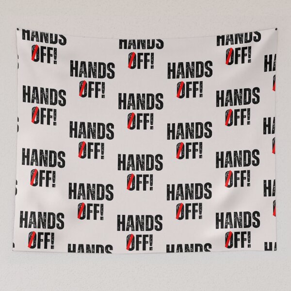 Item preview, Hands off  protest and save America 50/50 1 2025 designed and sold by erozzz.