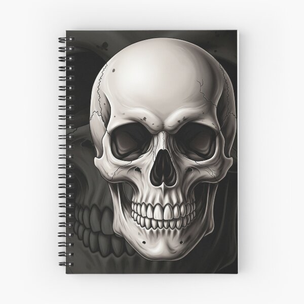 Item preview, Dark Skull Illustration   (opzione alternativa: Gothic Skull Art) designed and sold by vincentfz1.