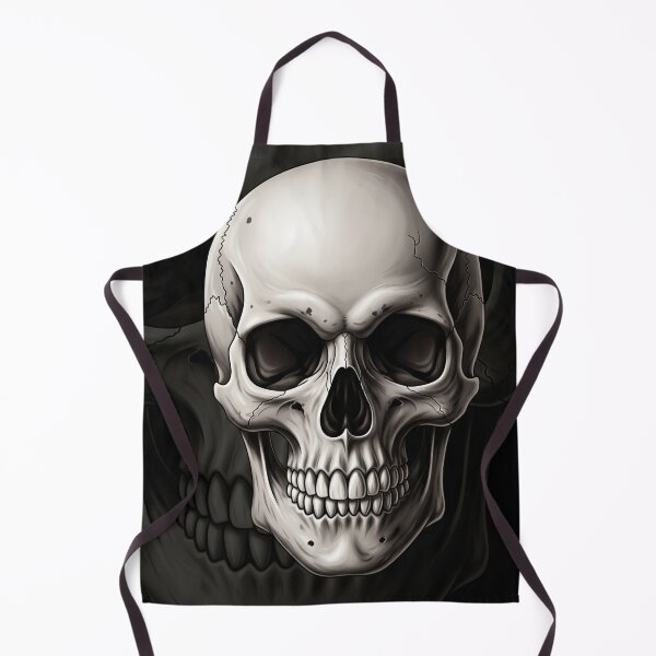 Item preview, Dark Skull Illustration (opzione alternativa: Gothic Skull Art) designed and sold by vincentfz1.