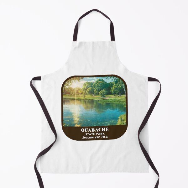 Item preview, Vintage Ouabache State Park (Indiana State Park) designed and sold by RabbitK.
