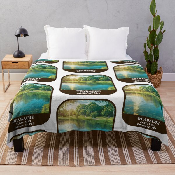 Item preview, Vintage Ouabache State Park (Indiana State Park) designed and sold by RabbitK.