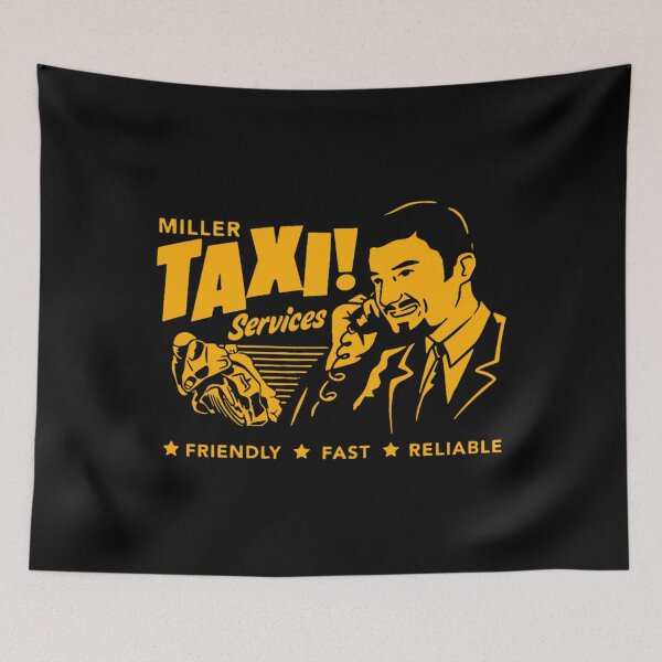 Item preview, Miller Taxi Services Friendly Fast Reliable designed and sold by tavarusde.