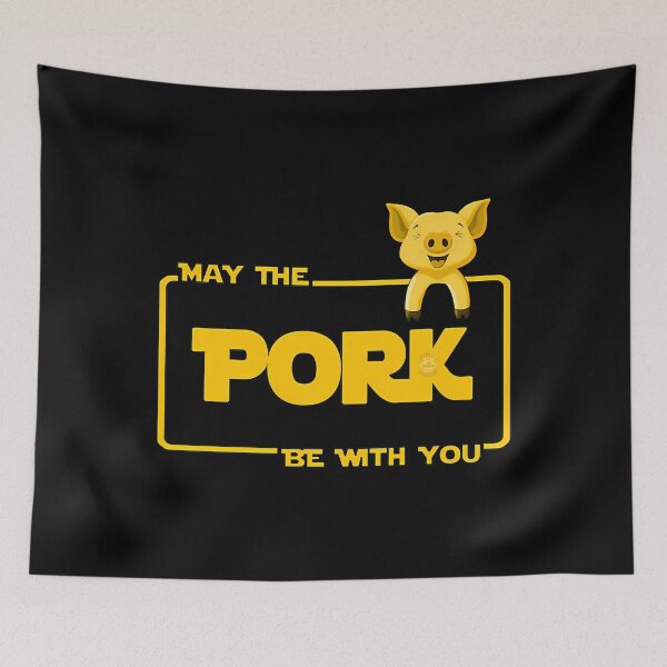 Item preview, May The Pork Be With You designed and sold by lleriineyai.