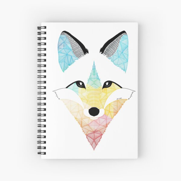 Aperçu de l'œuvre Renard multicolore créée et vendue par artetbe.